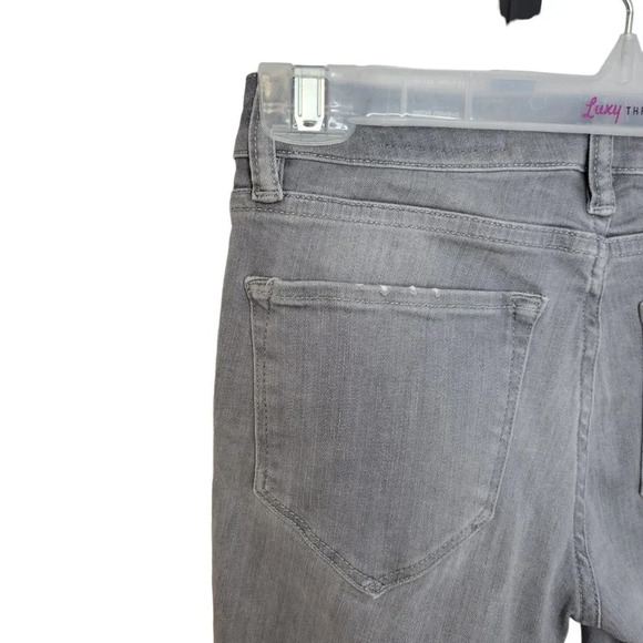 All Saints Mast Zip  Bottom Skinny Jeans Gray Wash - Picture 6 of 9